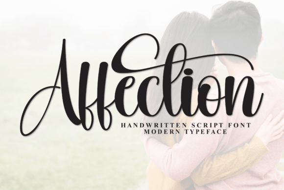 Affection: A Script Font for Modern, High-End Brand Identity