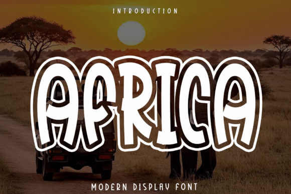 Africa: A Premium Font for Autumn Branding