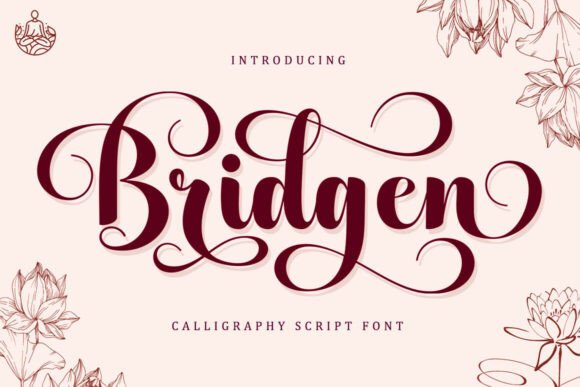 Bridgen: A Premium Calligraphy Script for Elegant Design