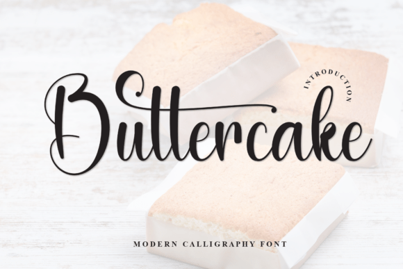Buttercake: The Handwritten Font for Joyful Design