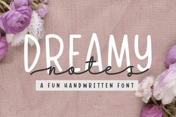 Dreamy Notes Duo: A Modern Typography Solution for Creative Brands