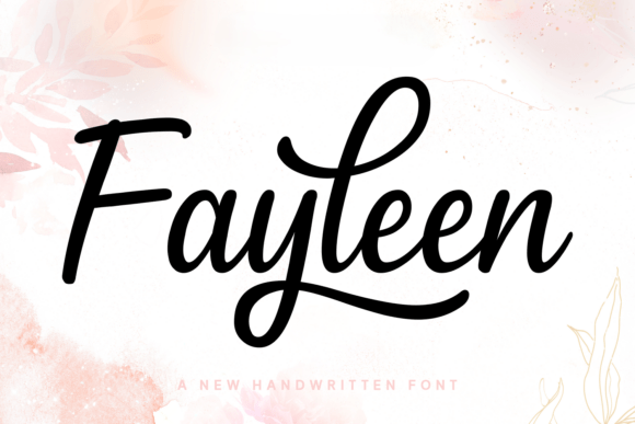 Fayleen: A Smooth Handwritten Script for Modern Branding