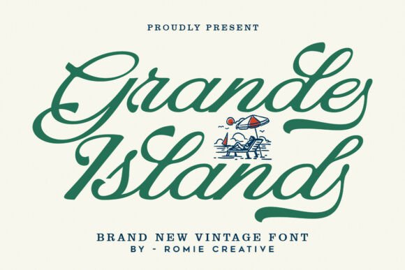 Grande Island: Crafting Timeless Brand Identity with Vintage Charm