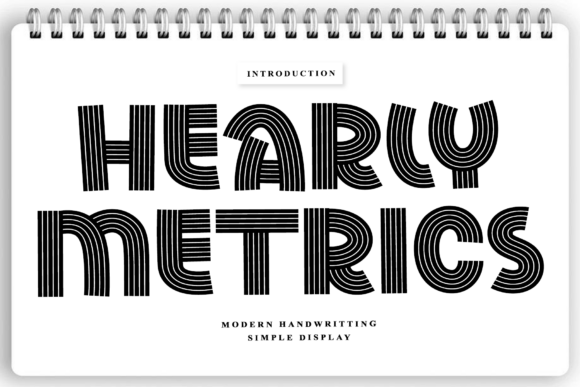 Hearly Metrics: The Artisanal Script Font for Boutique Brands