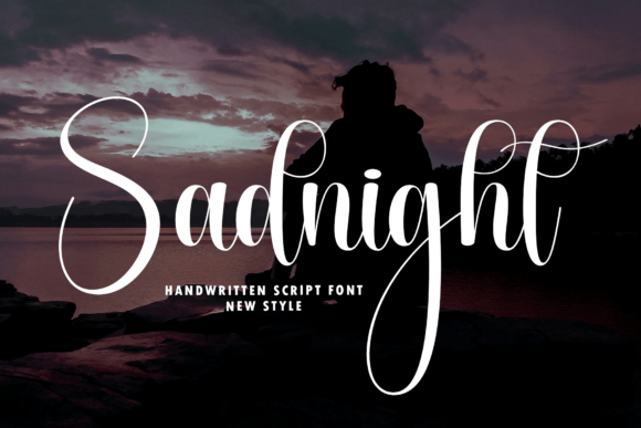Sadnight: The Fluid Script for Modern Luxury Branding