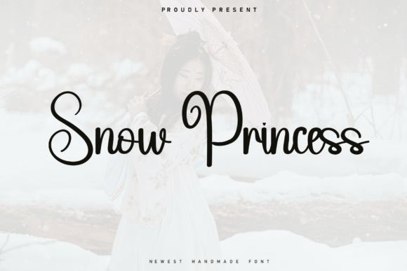 Snow Princess: The Modern Script Font for Elegant Designs