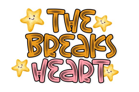The Breaks Heart: A Script Font with Artisanal Soul