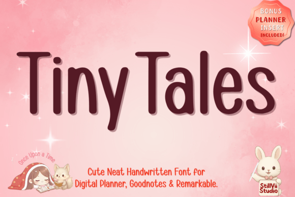 Tiny Tales Font: Clarity Meets Charm in Your Digital Toolkit