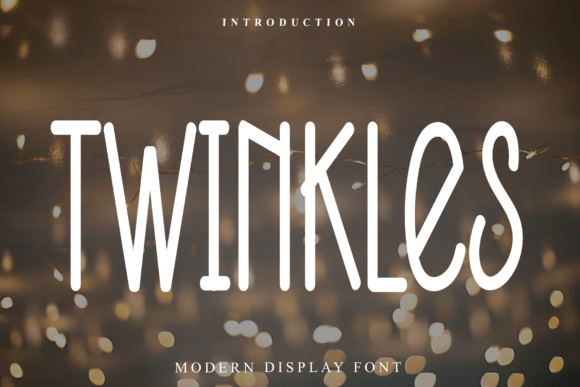 Twinkles: A Sophisticated Script Font for Autumn Projects