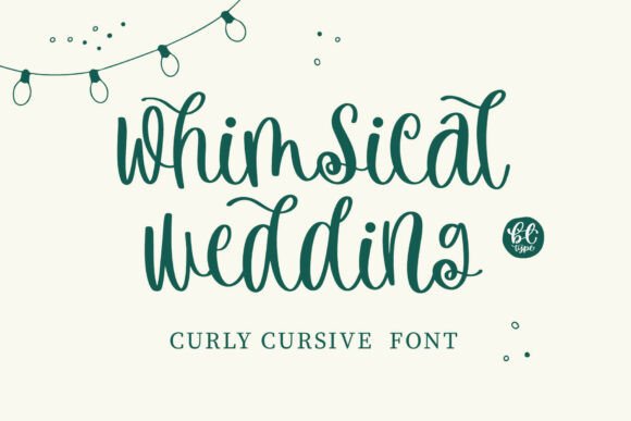 Whimsical Wedding: A Font That Dances With Joy